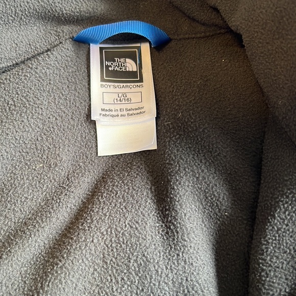 the North Face polar fleece and nylon jacket size L - Picture 2 of 3